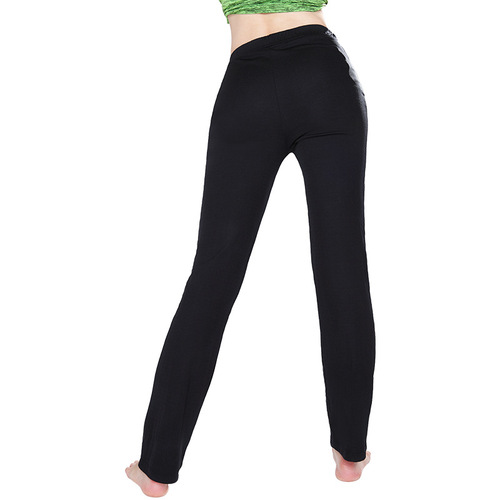 Red dance shoes dance pants nylon nylon dance dance pants straight leg adult and children practice sports casual pants 2201