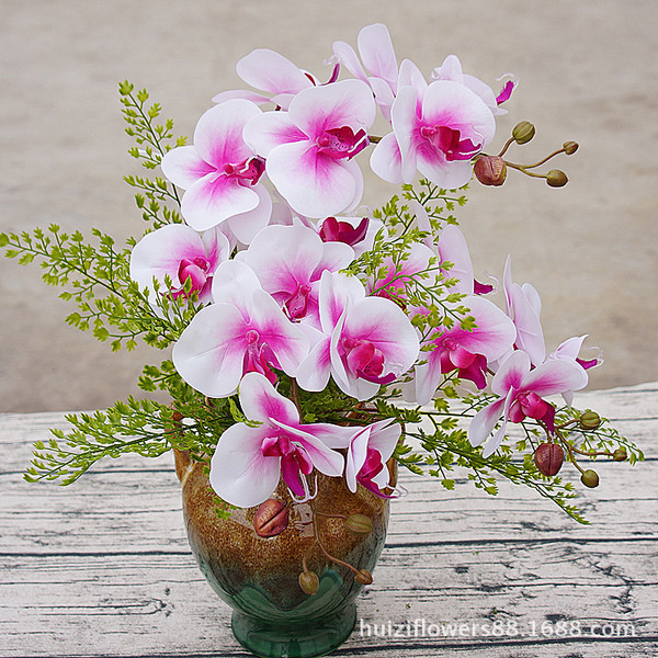 Simulation Flower Plug -in Fake Single Branches 7 Motive Films 7 Plusal Plug -in Lan Wedding Photography Home Placement Decoration Flower