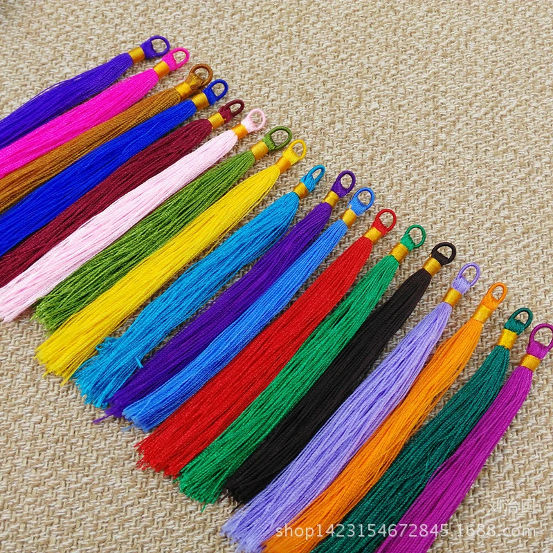 Саше специальный небольшой размер кисточкой кольцо шип китайский узел кулон Маленький шип автомобиль кулон