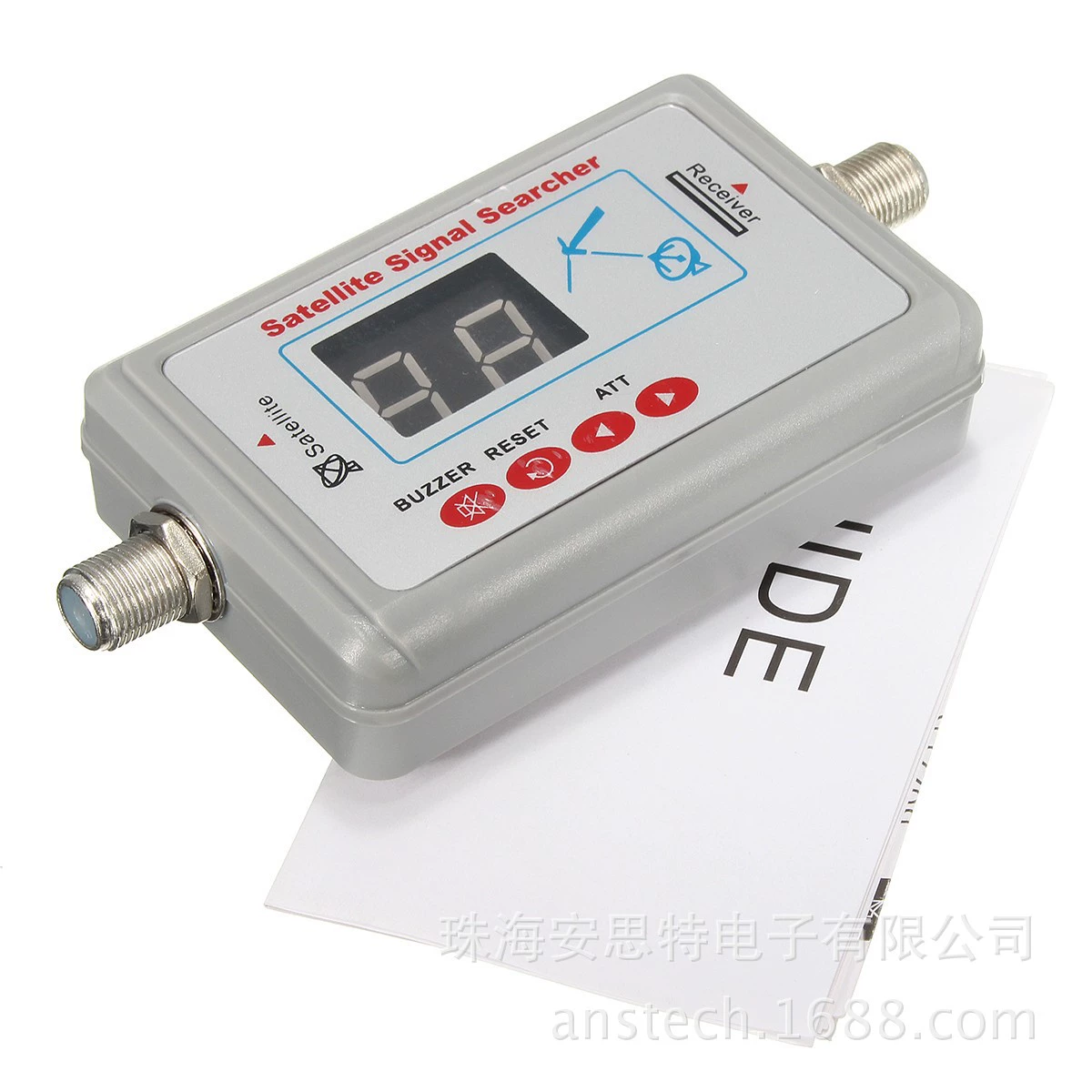 SF-95DL спутниковый детектор Светодиодный астрологический поисковый прибор Digital LED SATFINDER