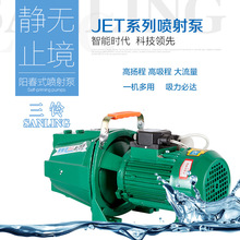 阳春抽水泵 大头家用自来水全铜线喷射增压自吸泵 广式三铃电机