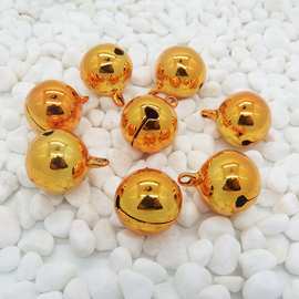 广东高品质真空电镀防氧化玫瑰金色18mm一字铜铃铛过检测质量保证