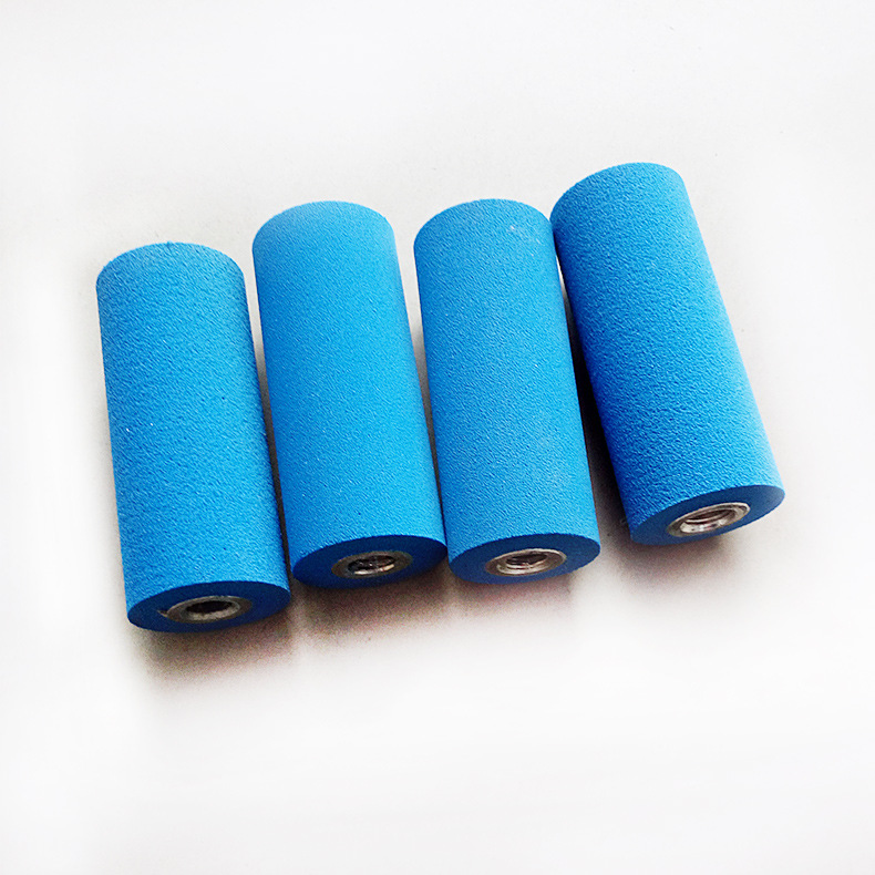 东莞厂家直销 30*6mm海绵轮 纱布套磨具打磨抛光轮 加工定 制批发