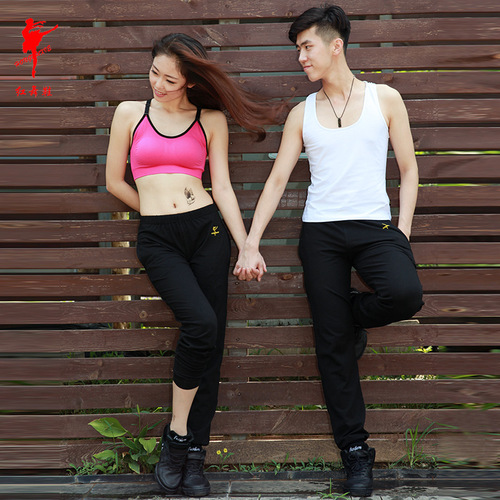 Red dance shoes, thin cotton tight pants, radish casual pants for men and women, tight-fitting aerobics dance pants for men and women 20330