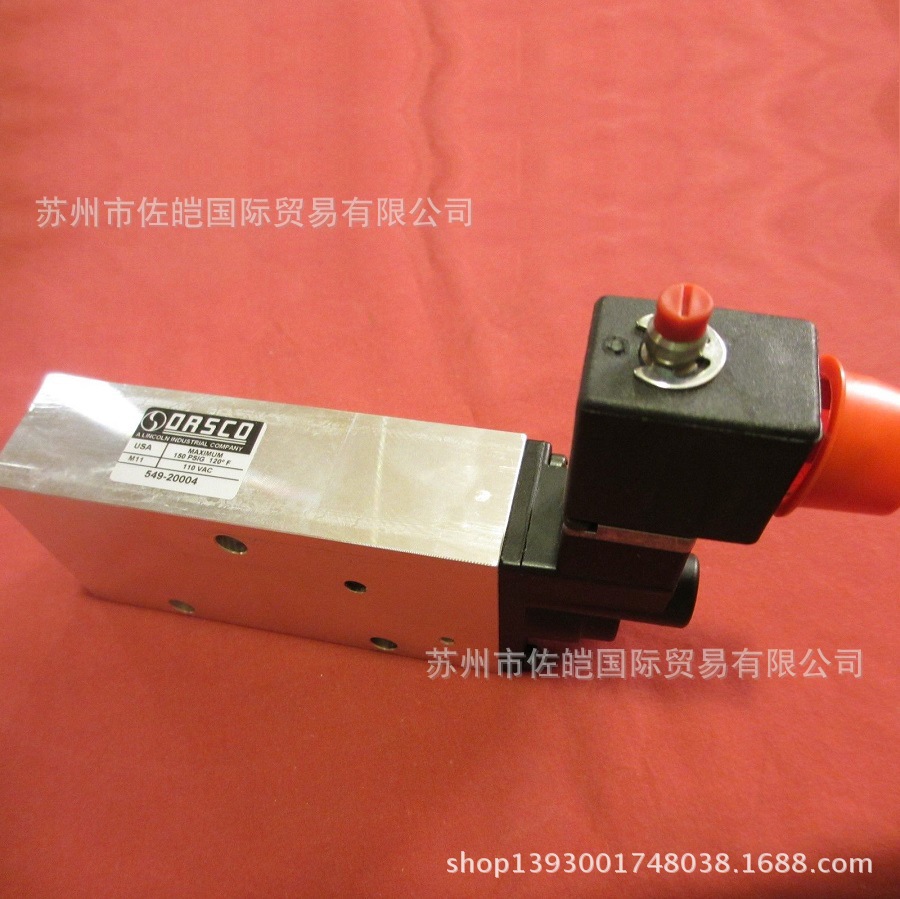 代理销售ORSCO品牌不锈钢549-20004型号气动阀 原装阀门
