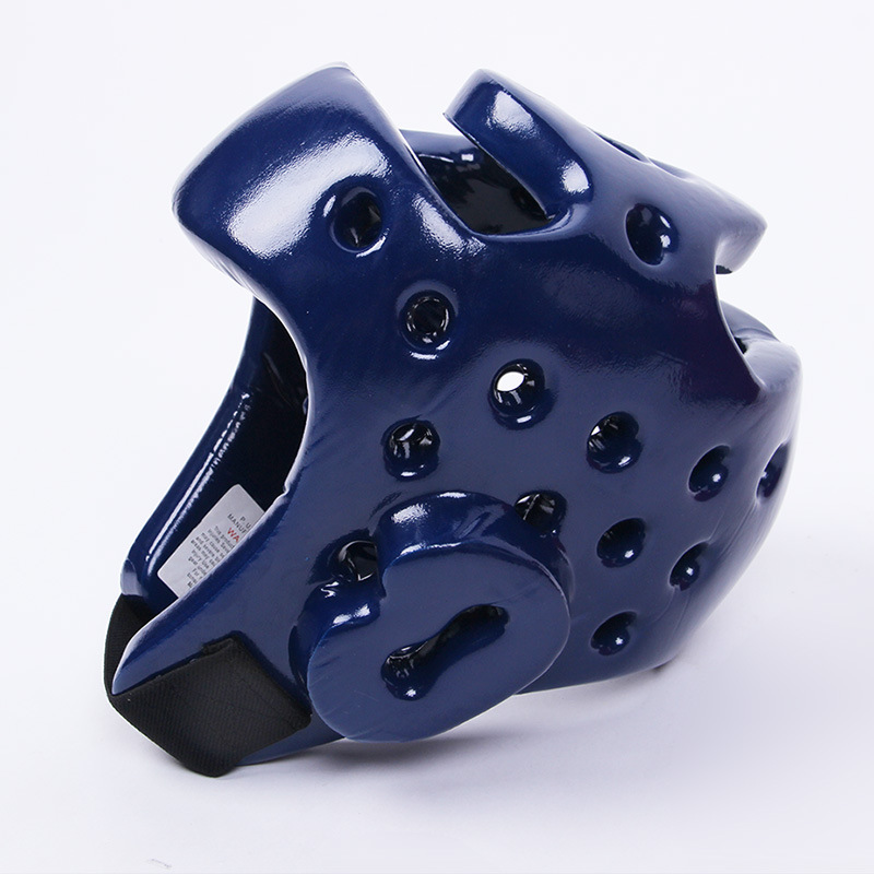 En stock venta al por mayor niños adultos boxeo casco lucha Sanda protector de cabeza PU taekwondo casco