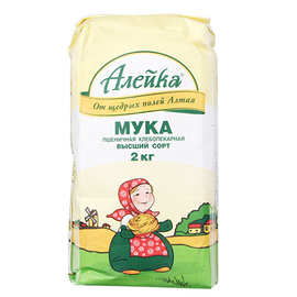 俄罗斯进口高筋面粉 蛋糕面包 饺子粉Aieuka艾利客小麦粉一件代发