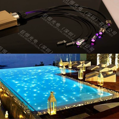 Roof Light car fiber optic light wireless remote