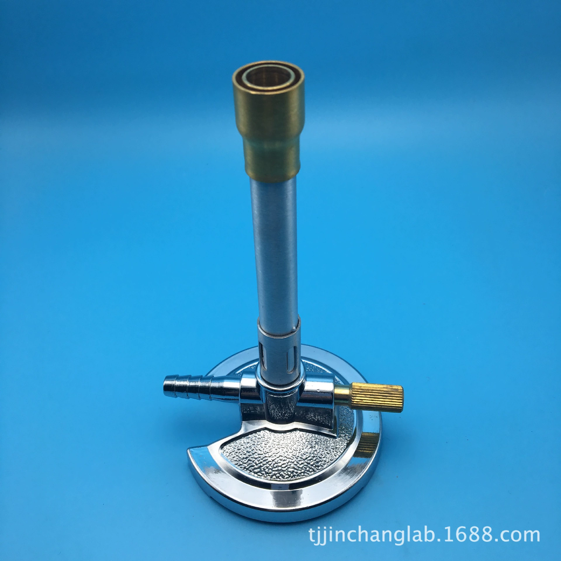 Горелка Бунзена американского типа BY110-10, лампа для нагрева, из цинкового сплава, для экспериментов, с пламенем для сжигания природного газа и угольного газа.