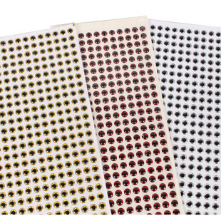 Wholesale 3D Luya animal eye bait eye stickers bionic fish eye fake bait Luya fishing gear fishing
