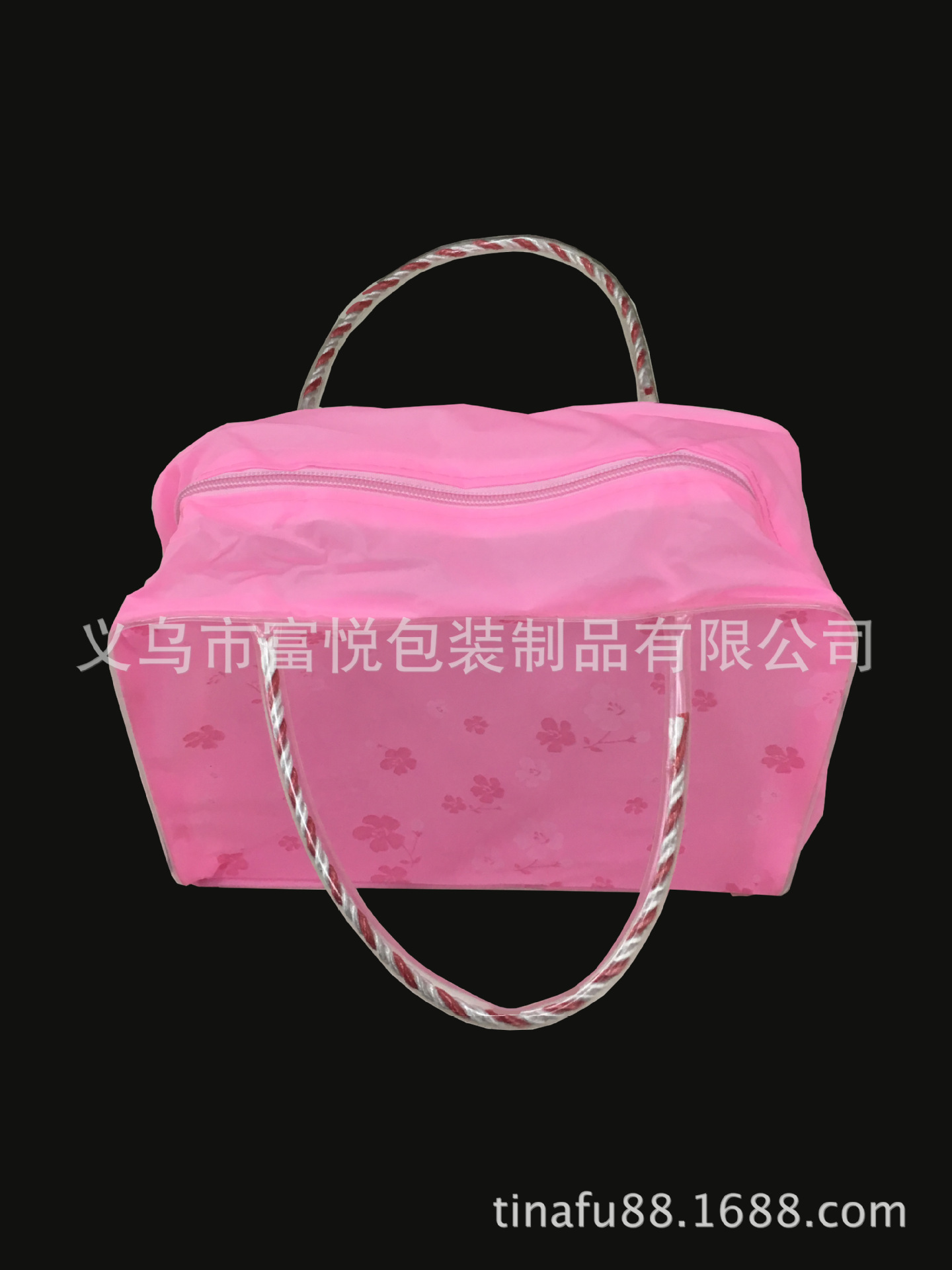 PVC扣子透明袋，PVC包边袋，PVC拉链袋(图)