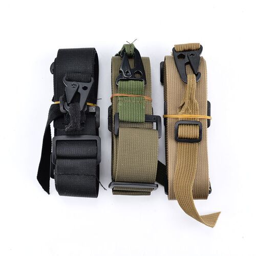Single-point double-point triple-point task strap multi-functional cross-body belt outdoor tactical belt water gun belt