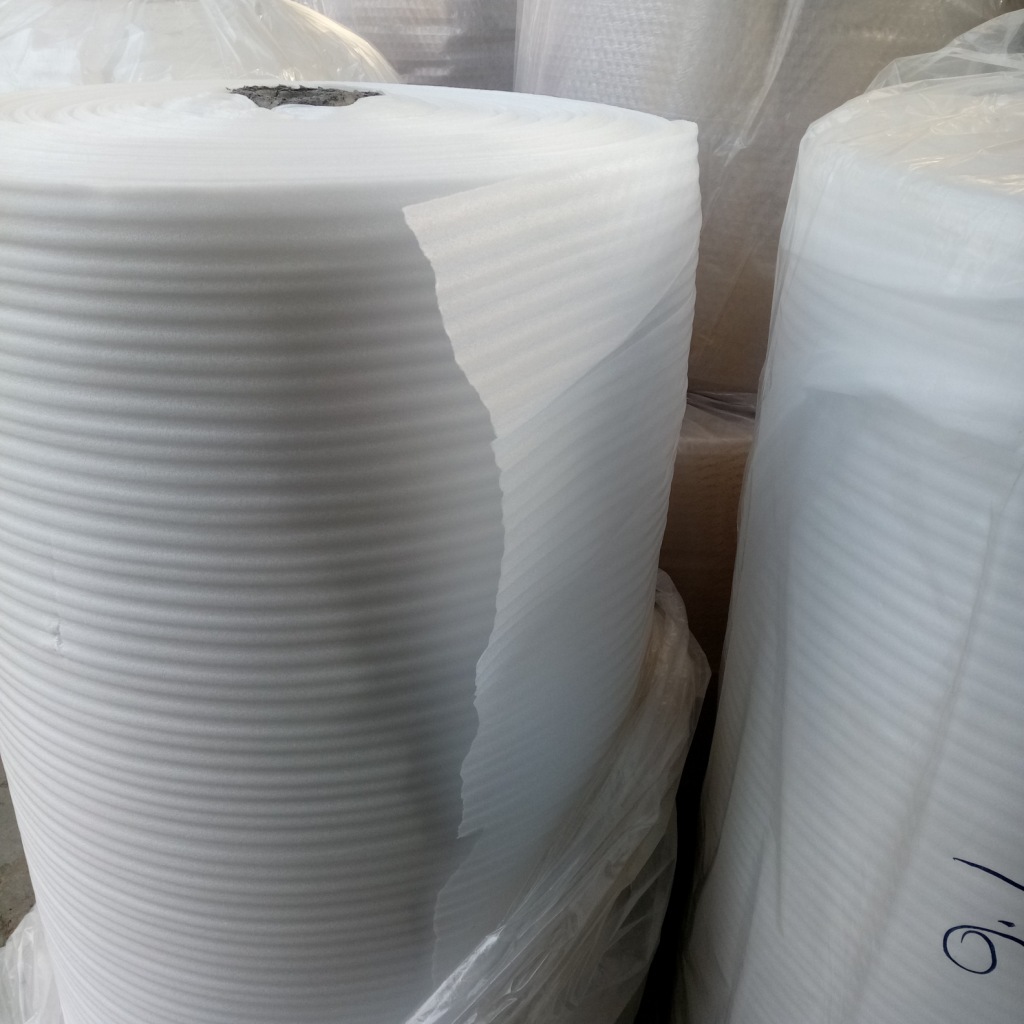 地垫白色珍珠棉0.5mmEPE珍珠棉卷材珍珠棉片材打包棉防震保护棉