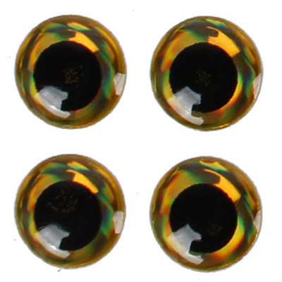 Nueva 3D Luya animal ojo 3456mm cebo ojo pegatinas biónico ojo de pez falso cebo Luya artes de pesca Pesca