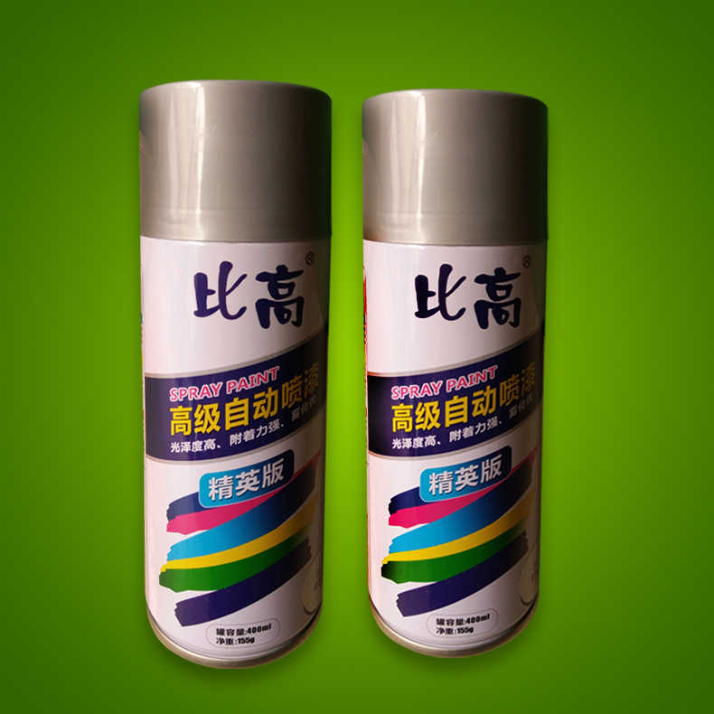 比高自动喷漆金属漆 12瓶/件金属轮毂涂鸦汽车摩托车家具喷漆