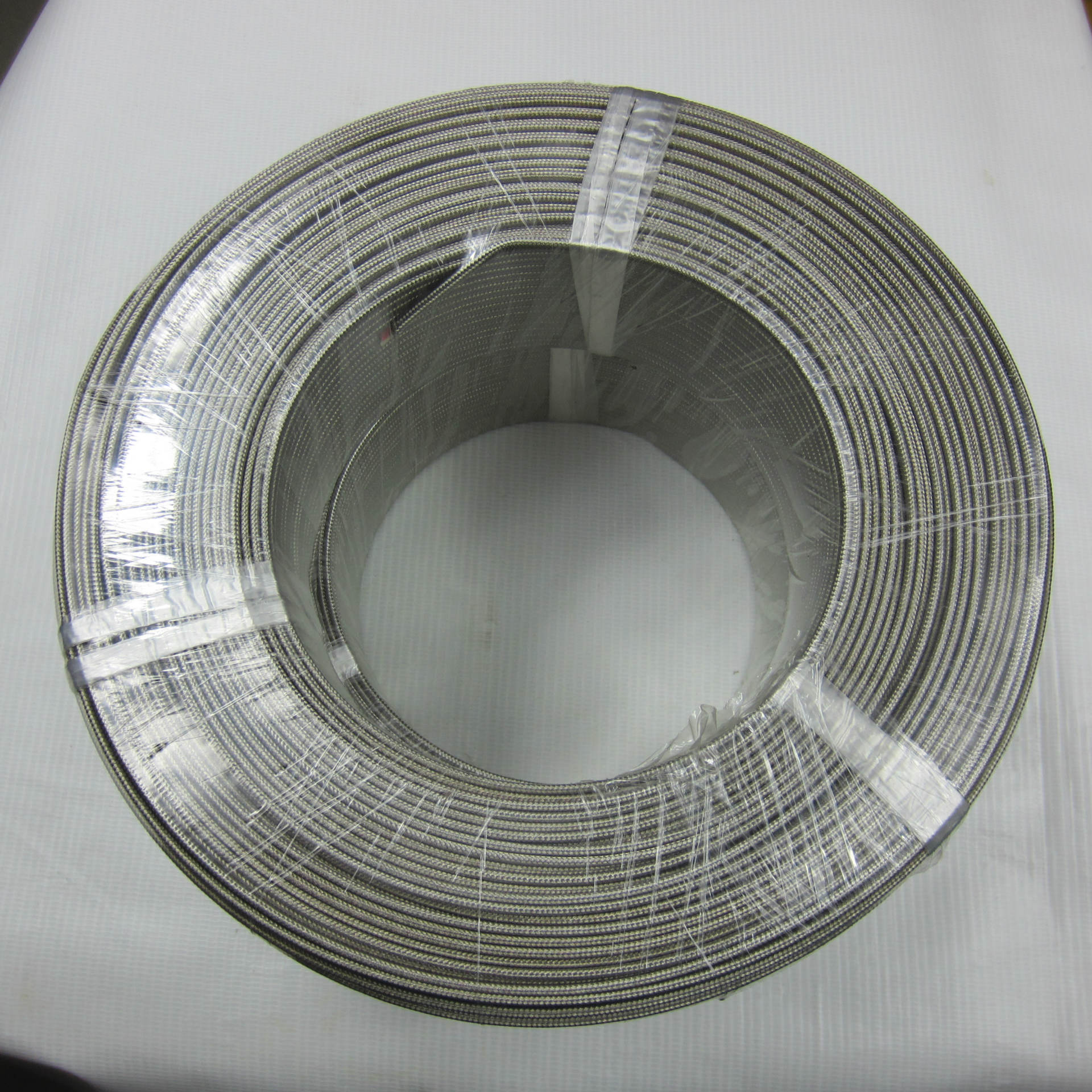 K型热电偶导线玻璃纤维屏蔽线0.5，0.6，0.7，0.8，1.0等多股可开