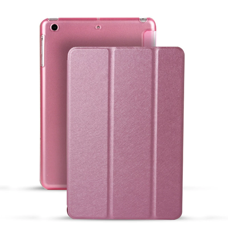 Подходит для iPad air54 10.9 умный защитный кейс 10.5 шелковый узор 10.2 три-fold мини6 планшет кожаный чехол