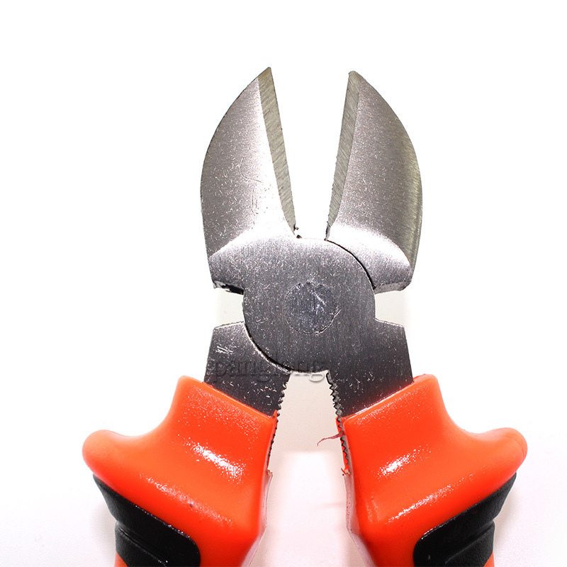 Los fabricantes suministran Tigre patrón mango alicates diagonales alicates de alambre Alicates de punta afilada alicates herramientas de hardware herramientas de mano