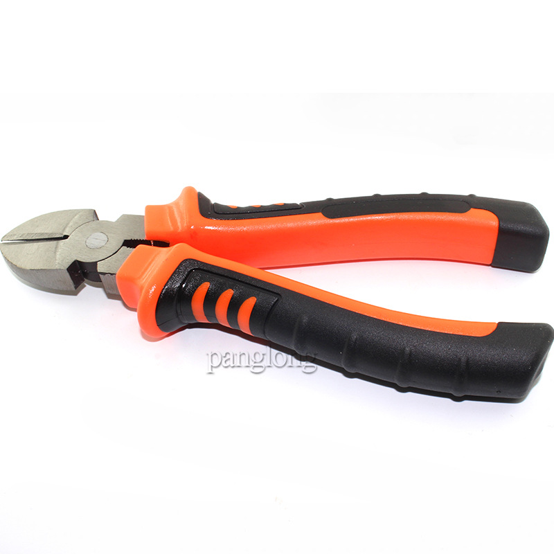 Los fabricantes suministran Tigre patrón mango alicates diagonales alicates de alambre Alicates de punta afilada alicates herramientas de hardware herramientas de mano