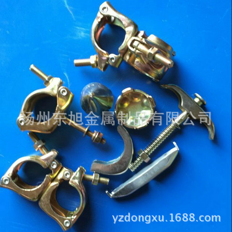 经销批发 建筑钢管扣件 锻压建筑扣件 建筑对接扣件