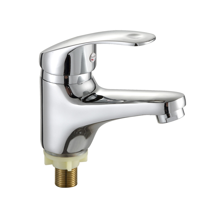 Taoguo lavabo grifo solo lavabo frío lavabo bajo encimera cuenca cerámica válvula núcleo