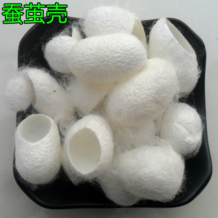 蚕茧 批发中药材 全开 蚕衣 茧黄 绵茧 蚕茧壳 绵蚕 全手工挑选