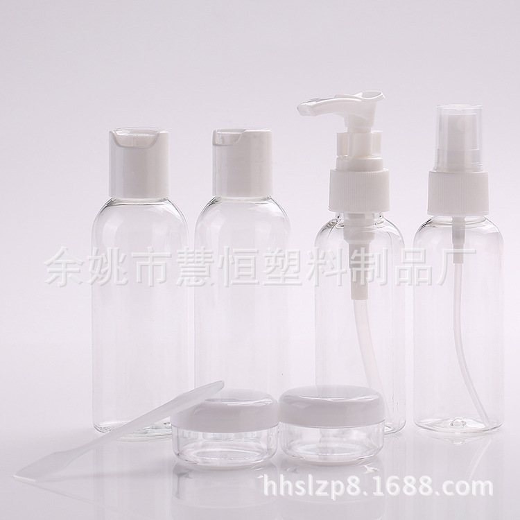 现货批发 旅行化妆品套装瓶 分装瓶套装 旅游套瓶 塑料空瓶旅行装