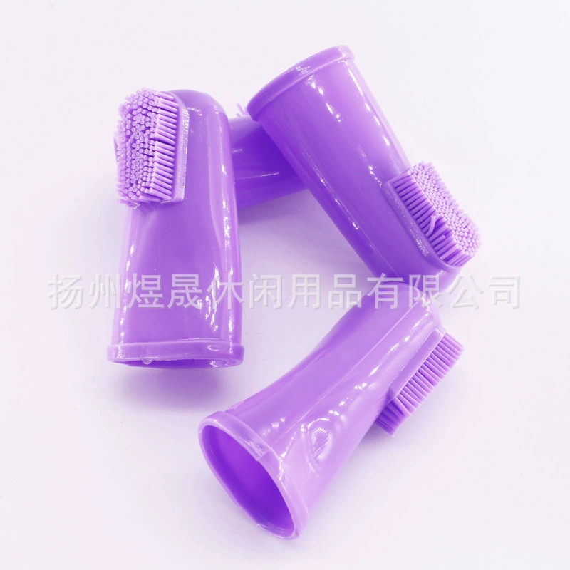 Производители оптом поставляют домашние животные пальчики зубные щетки набор бумажные зубные щетки латексные пальчики для домашних животных полости рта