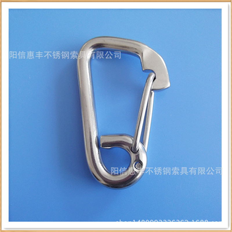 不锈钢索具/不锈钢简易弹簧钩/不锈钢货钩/厂家直供
