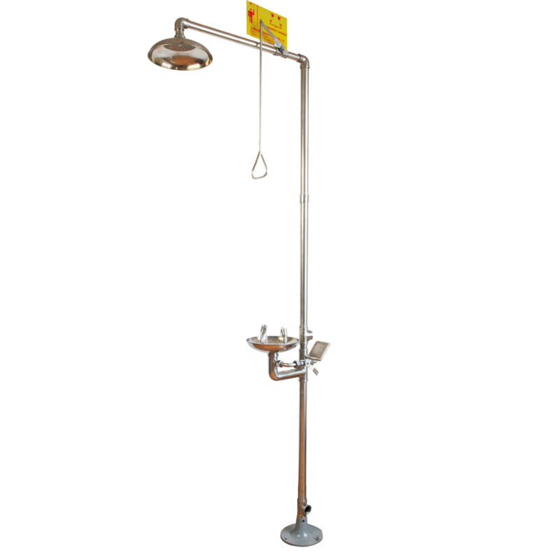 供应EKR6610洗眼器   304不锈钢复合式洗眼器 304 复合式洗眼器