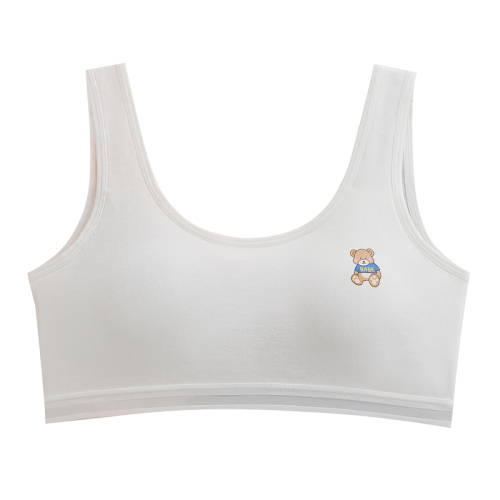 Pure cotton girl's underwear, primary school students, high school students, girls' growth period, children's vest, bandeau bra