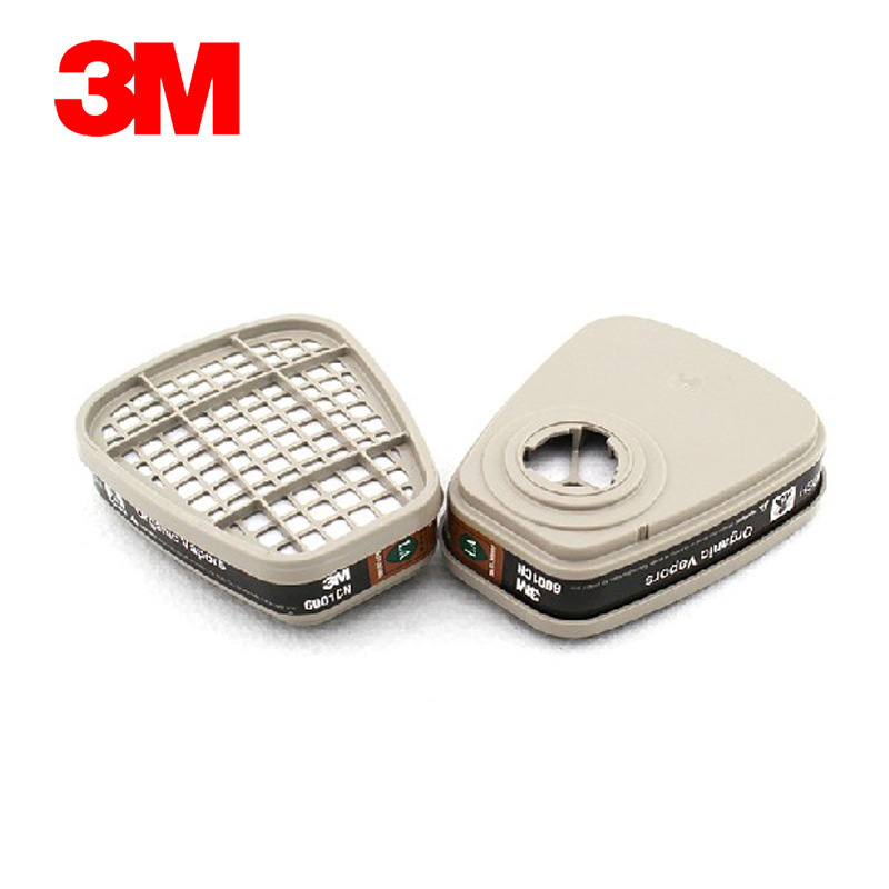 正品3M6001CN滤毒盒防有机蒸气3M过滤盒喷漆专用防烟防护