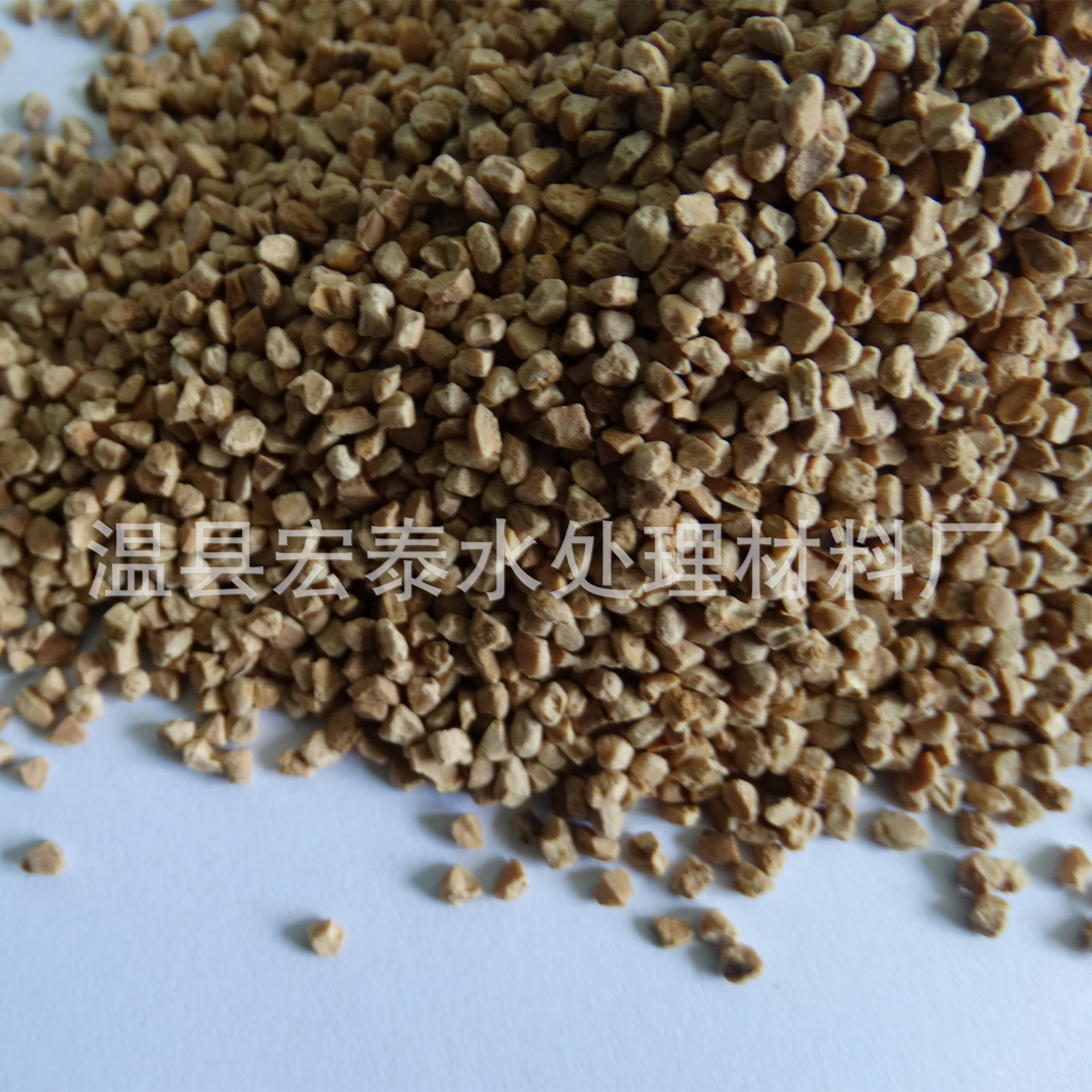 果壳核桃壳除油过滤果壳滤料 包装型号可询果壳滤料核桃壳滤材