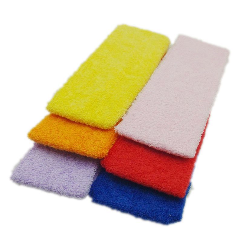 Solid color elastic headband