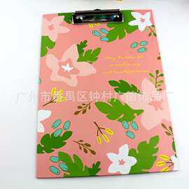 创意潮流可爱写字板办公纸质文件夹板夹学生书写垫板资料夹