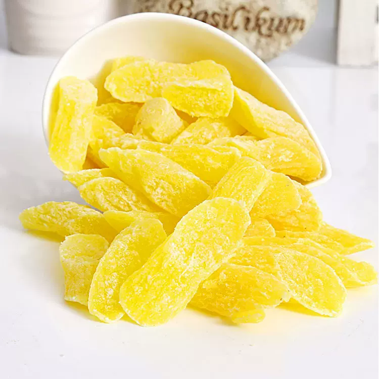 绿香园厂家菠萝片 凤梨果干脯菠萝果干蜜饯酸甜休闲食品