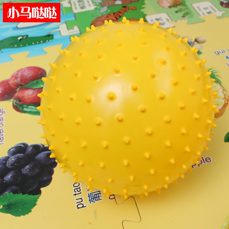 Надувной массажный мяч "小马哒哒", милый интерактивный домашний игрушечный мяч для детей и родителей