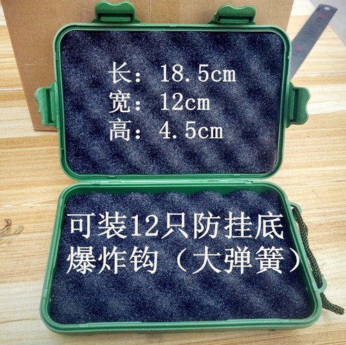 Wholesale explosive hook spring waist drum tower shaped olive shaped anti-hook spring fishing line box fishing gear accessories fishing supplies