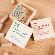 �����ľ�25ö��װ�ɰ�����ӡ�� DIY�����ռǺ�����Ƥ����װ 2��ѡ