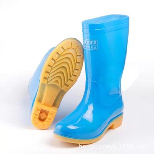 ֱ�N���l��Ͳ�¿���ЬŮʽPVC��ѥ������ĥ�и�Ͳ�pɫˮЬ�zЬ