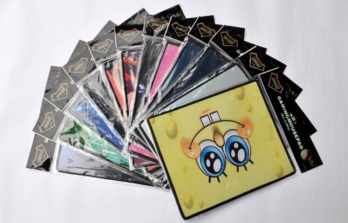 L-11 Thick Colored Mouse Pad with Locking Edge, Secure Lock Gaming Office Mouse Pad Wholesale