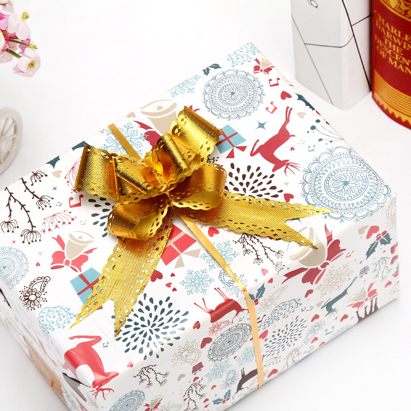 No. 30 color Iris encaje mano-Tirado flor boda coche decoración regalo caja corbata flor boda coche tirar flor cinta