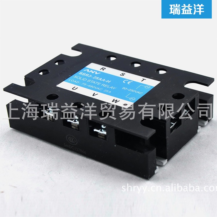 供应台湾士研ANV三相固态继电器SSR3-25DA/SSR3-40DA