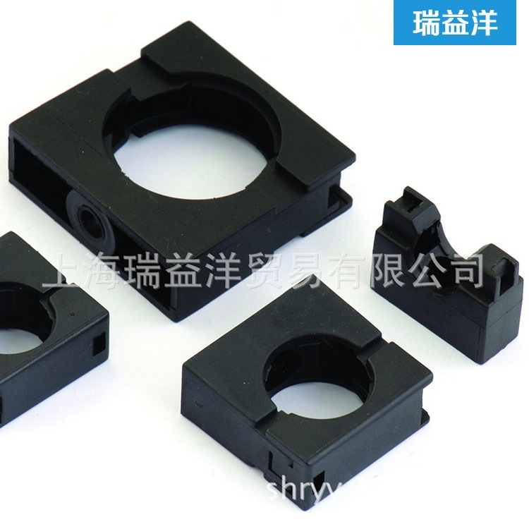 带盖软管固定座塑料波纹管固定支架 UHF-10 /UHF-16