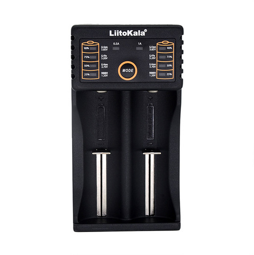 LiitoKala lii-202 18650 26650 16340 14500 Charger 5V2A Input