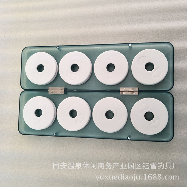 主线盒 鱼线盒 透明 6 8 10 16轴 渔具批发