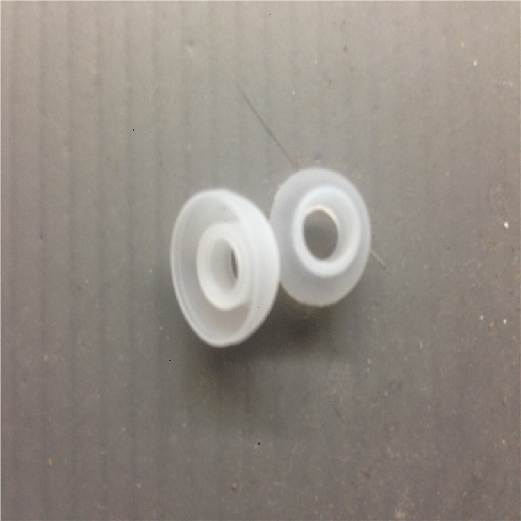 Fabricante de accesorios para auriculares tapa de silicona transparente auricular de dos colores caja de embalaje enchufe de silicona tapones para los oídos de protección socket de silicona