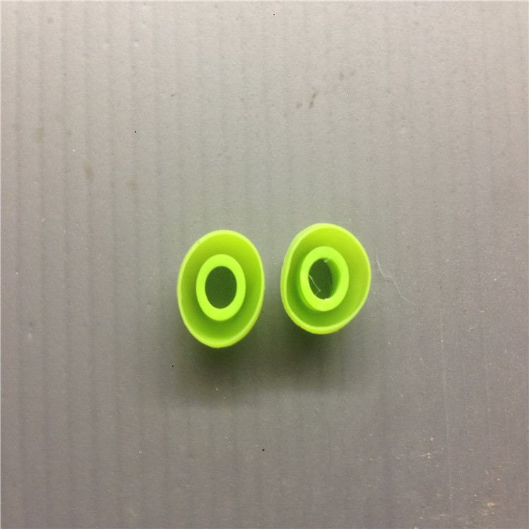 Fabricante de accesorios para auriculares tapa de silicona transparente auricular de dos colores caja de embalaje enchufe de silicona tapones para los oídos de protección socket de silicona