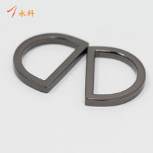 厂家直营_高品质箱包扣_金属d扣_6分D扣_手提包带扣_手袋五金配件