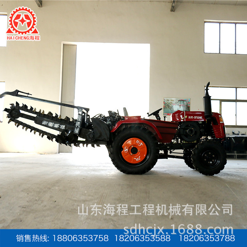 厂家直供 农田挖沟机价格实惠 500翘高挖沟机 经济实用挖沟